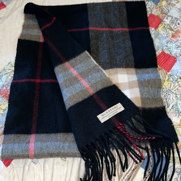 Burberry Cashmere scarf 64” x 12” - Picture 1 of 5